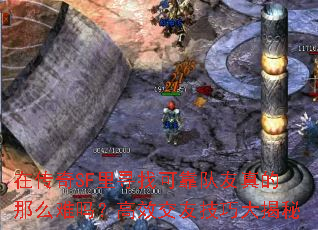 在传奇SF里寻找可靠队友真的那么难吗?高效交友技巧大揭秘 在传奇SF里寻找可靠队友真的那么难吗?高效交友技巧大揭秘