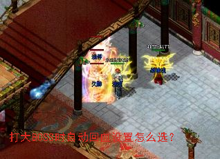 ���BOSSʱ�Զ���Ѫ������ôѡ��