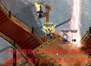 ˽ɽׯЩBOSSɫοٻȡ߼װԣ