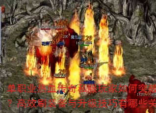 ְҵѪ˽ͻսƿЧˢװЩؼ㣿