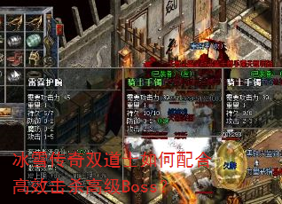 ѩ˫ʿϸЧɱ߼Boss