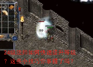 24级法师如何快速提升等级?这些小技巧你掌握了吗? 24级法师如何快速提升等级?这些小技巧你掌握了吗?