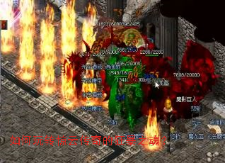 如何玩转惊云传奇的狂暴之魂? 如何玩转惊云传奇的狂暴之魂?