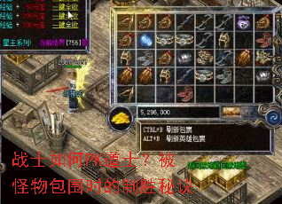 战士如何PK道士?被怪物包围时的制胜秘诀 战士如何PK道士?被怪物包围时的制胜秘诀