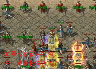 如果没有新手礼包,你还能轻松刷怪吗? 如果没有新手礼包,你还能轻松刷怪吗?