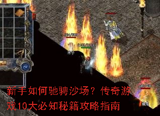新手如何驰骋沙场?传奇游戏10大必知秘籍攻略指南 新手如何驰骋沙场?传奇游戏10大必知秘籍攻略指南