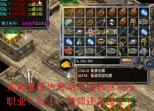 如何选择传奇胡军版西瓜私服职业?战士、法师还是道士? 如何选择传奇胡军版西瓜私服职业?战士、法师还是道士?